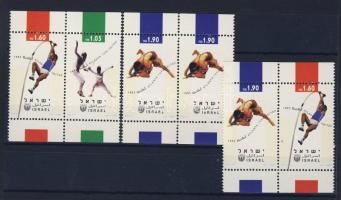 Atlantai olimpia füzetösszefüggések, Atlanta Olympic Games block from stamp booklet sheet