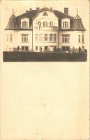 1929 Tiszafüred, Kövér-féle kastély. photo