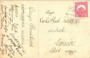 1929 Tiszafüred, Kövér-féle kastély. photo