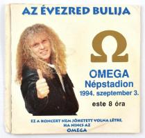 1994 Omega koncert jegy mini disc cd.vel