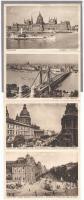 Budapest - 9 db régi képeslap + 1 db 10 képes leporello