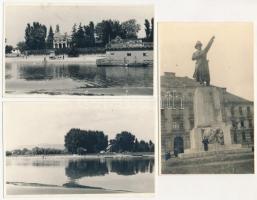 7 db RÉGI fotó képeslap: Visegrád és Piski / 7 pre-1945 photo postcards: Visegrád and Simeria