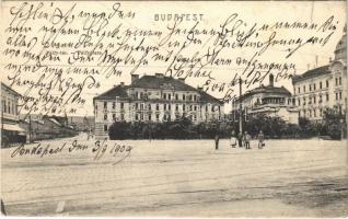 1909 Budapest II. Pálffy tér (Bem József tér), Gróf Radetzky katonai laktanya / Graef Radetzky Pionnier Kaserne (EK)