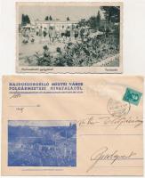 Hajdúszoboszló - 2 db modern és egy régi képeslap + 1 boríték