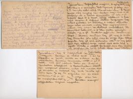 13 db magyar második világháborús zsidó KMSZ (közérdekű munkaszolgálatos) tábori posta munkatáborból...