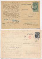 13 db magyar második világháborús zsidó KMSZ (közérdekű munkaszolgálatos) tábori posta munkatáborból...