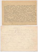 13 db magyar második világháborús zsidó KMSZ (közérdekű munkaszolgálatos) tábori posta munkatáborból...