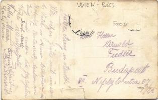 Wien, Vienna, Bécs (?); Zöbinger Weinhaus und Restauration / wine hall and restaurant. photo (tear)