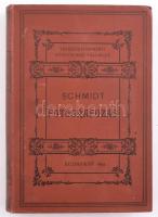 Schmidt F.: A gyakorlati fotografozás kézikönyve. Bp., 1897, K.M. Természettudományi Társulat. Kiadói egészvászon kötés, festett lapszélek, kissé kopottas állapotban.