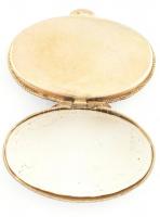 San Marino fém ékszeres dobozka, jó állapotban, 3×4,5×1,5 cm