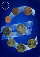 Finnország 1999-2002. 1c, 2c, 5c, 10c, 20c, 50c 1€, 2€ szettben T:1,2