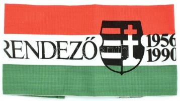 "1956-1990 Rendező" karszalag, jó állapotban