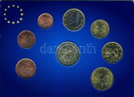 Finnország 1999-2002. 1c, 2c, 5c, 10c, 20c, 50c 1€, 2€ szettben T:1,2