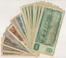 Csehszlovákia 1960. 10K (3x) + 1961. 100K (8x) + 1970. 20K + 1986. 10K + 1987. 50K + 1988. 20K (2x) ...