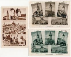 Hódmezővásárhely - 8 db régi képeslap / 8 pre-1945 postcards