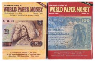 Standard Catalog of World Paper Money - General issues, 9th Edition. 2000. + Standard Catalog of World Paper Money - Modern Issues 1961 - Date, 9th Edition. 2003. Használt állapotban
