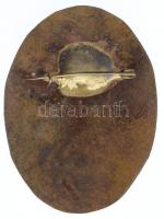 DN "A Kisiparban végzett munkásságáért - 50 éves KIOSZ" zománcozott Br kitüntető jelvény, ...