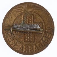 ~1970-1980. "Véradásra kész" zománcozott Br jelvény (22mm) T:2