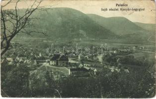 Pelsőc, Plesivec; Sajó részlet a Konyár-heggyel / general view (Rb)