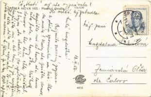 1956 Igló, Zipser Neudorf, Spisská Nová Ves; Mestské divadlo / színház / theatre (EK)