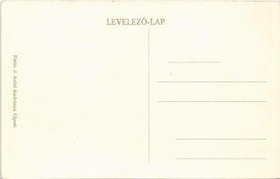 Budapest IV. Újpest, Állami főgimnázium. Herbst műnyomása. Pintér J. Antal kiadása