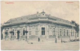 1913 Budapest XXII. Nagytétény, Községháza. Szakály Károly kiadása (ázott / wet damage)