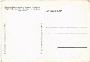 Budapest XIX. Kispest, befejezéséhez közeledik a kispesti Jézus Szíve templom, Rózsa-, Vas Gereben- ...