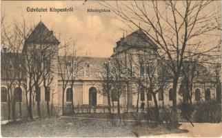 Budapest XIX. Kispest, Községháza. Fischhof Henrik kiadása (fl)