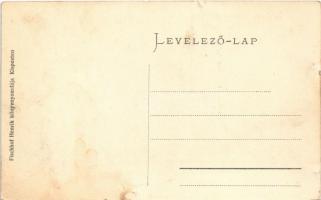 Budapest XIX. Kispest, Községháza. Fischhof Henrik kiadása (fl)