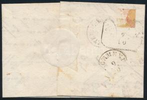 5kr on cover "St: GOTTHARD" - Gr. Petersdorf Képbe fogazott 5kr levélen  "St: GOTTHAR...