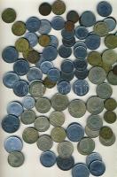 Törökország kis vegyes tétel 1960-as évektől 1990-es évekig, benne 5K, 10K, 25K, 50K, 1L, 2 1/2L, 5L, 10L, 25L, 50L, 100L (2klf), 500L, 1000L összesen 92db T:vegyes