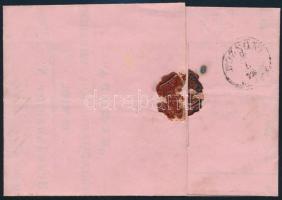 5kr  pink!! paper "IL(L)AVA" - "POZSONY" Réznyomat 5kr  rózsaszín!! levélpapírra...