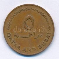 Katar és Dubaj 1966. 5d Br "II. Ahmed / Rashid" T:2
Qatar and Dubai 1966. 5 Dirham "...