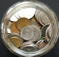 2kg vegyes görög fémpénz tétel 1970-es évektől