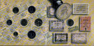 2002. 1Ft-100Ft 8klf db, szettben, benne 100Ft "Kossuth Lajos" T:BU Csak 7000db!