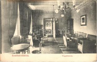 1910 Budapest XIV. Erzsébet Nőiskola, belső, fogadó terem. István út 93. (Rb)