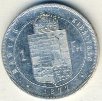 1877. 1Ft Ag T:2-/3+ kis ph.