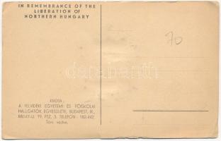 Eperjes, Presov; A Felvidék visszacsatolásának emlékére. Dombornyomott Szeiler Patent. A Felvidéki E...