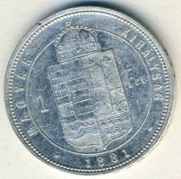 1881. 1Ft Ag T:3 apró ph.