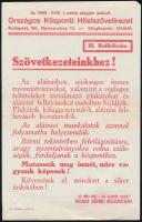 cca 1915-16 II. és III. Hadikölcsön, 3 db szórólap, hajtásnyommal, apró szakadással, 24x15 és 25x18 ...