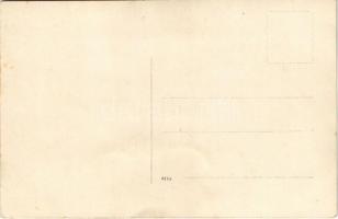 Austro-Hungarian K.u.K. military, soldier with lady. photo