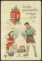 Scout, coat of arms litho