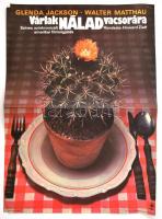 cca 1983 Várlak nálad vacsorára c. amerikai film plakátja, 56x40 cm