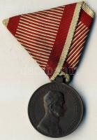1916. "Fortitudini" Br katonai érdemérem szalaggal T:2/3+