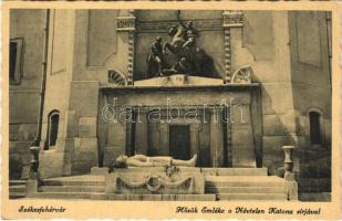 1943 Székesfehérvár, Hősök emléke a Névtelen Katona sírjával (EK)