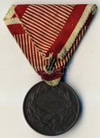 1916. "Fortitudini" Br katonai érdemérem szalaggal T:2/3+