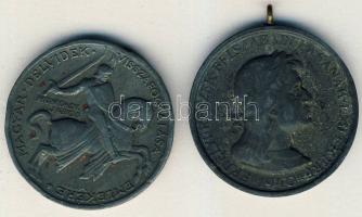 1940. "Erdélyi részek felszabadulásának emlékére" fém díjérem T:3 + 1941. "Délvidék v...