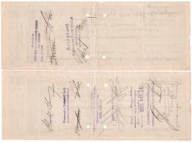 cca 1910 12 db váltó többféle címletben