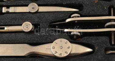 Spectrum XI P. körzőkészlet, 18 darabból álló, eredeti műanyag tokjában