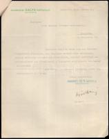 1941 Grandhotel Galya Nagyszálló Galyatető, pensió árak, árlista külön kategóriában honvédség, csend...